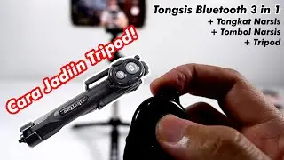 Tongsis Bluetooth 3 in 1 (Cara menjadikannya sebagai Tripod)