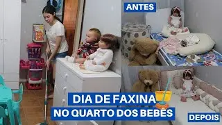 PRIMEIRA FAXINA DO ANO NO QUARTO DOS BEBÊS REBORNS