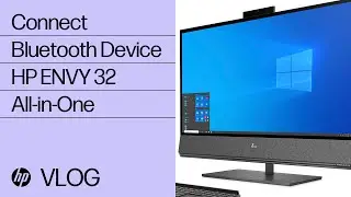 Connecting a Bluetooth Keyboard and Mouse to the HP Envy 32 All-in-One | HP How To For You | HP