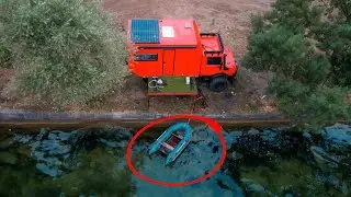 GÖL KENARINDA BOTUMUZ KAYBOLDU ARACIN LASTİĞİ PATLADI