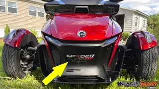 2020+ BRP Can-am Spyder RT/RT Limited Chrome Bumper Emblem application Tips