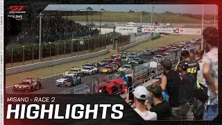 HIGHLIGHTS | Race 2 | Misano | GT World Challenge Europe powered by AWS