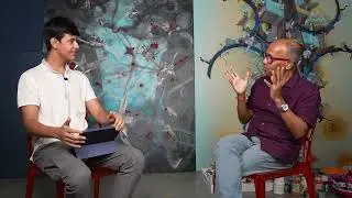 THE JUGGERNAUT OF INDIAN ART! Pt 2. of Interview with Odisha Artist Jagannath Panda | Art With Az