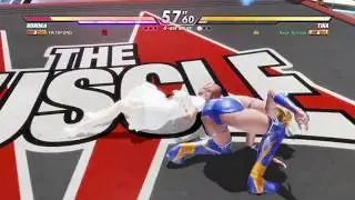 #DOA6 Tina Vs Honoka