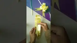 how to use pull bow✍🏻🎨🌻....../ pull ribbon✍🏻🎨🌻......./