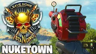 RAY GUN GAMEPLAY in BlackOut! Underground Nuketown Island Tunnels (BO4 BATTLE ROYALE SECRETS)