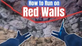 Как бегать по скользкой стене в Gorilla Tag! Обновление Red Walls!!