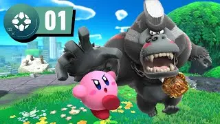 Kirby and the Forgotten Land Gameplay Walkthrough - Natural Plains Area