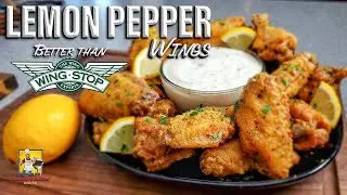 Easy Lemon Pepper Wings Recipe | Wingstop Copycat Alternative
