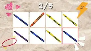 Say the Word on Beat Challenge - Crayon Color Edition - Difficulty: Medium