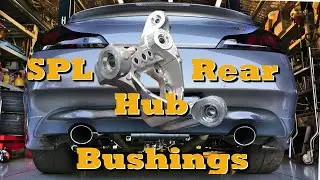 370z G37 SPL Rear Hub Bushings Install