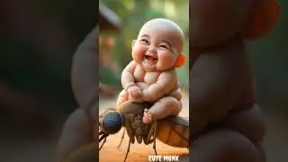 new little monk viral video #trending #viralvideo