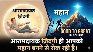 Good to Great by Jim Collins (Hindi Summary) साधारण से 'महान' बनने का 3-Step Formula