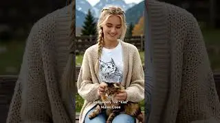 Stickdatei Main Coon K&auml;tzchen 