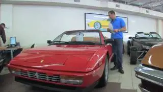 1989 Ferrari Mondial T for sale at with test drive, driving sounds, and walk through video