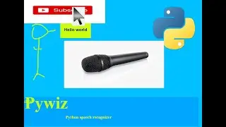 My python speech recognizer