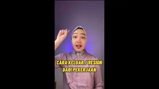 Begini cara keluar/resign yang baik dan benar!!! #Short #tipskerja #BUMN #tipsResign #RESIGN