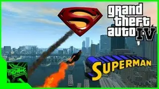 GTA 4 PC - Superman mod