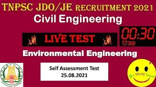 TNPSC JDO/JE Civil Engineering Previous Year Important Questions TEST 3