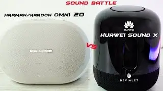 Devialet Huawei Sound X & Harman/Kardon Omni 20 l Devialet vs Harman/Kardon l SoundBattle l Who win?