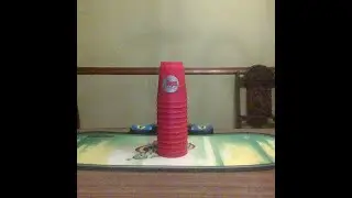 Cup Stacking: My Best Times with Flash Cups!