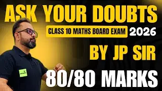 Ask Your Doubts | Class 10 Maths Board Exams | CBSE Board Exams 2025-26 #cbseboard #class10maths