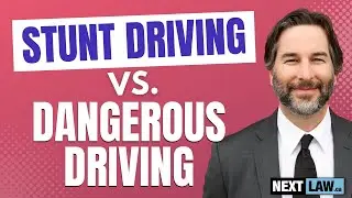 Stunt vs. Dangerous Driving in Ontario