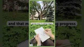 How do I draw a tree&hellip;. This is hard #learningtodraw #travel #urbansketch #art
