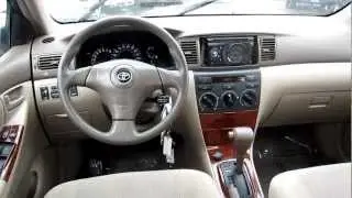 2005 Toyota Corolla LE, blue - Stock# L416132 - Interior
