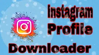 Instagram profile downloader using python || programmatic_tech