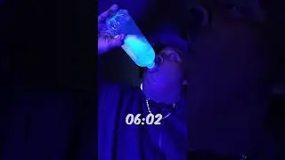 Glow In the dark Tonic Water Chug!