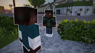 Lamar roasts Franklin but its in Minecraft