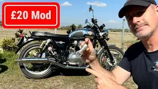 Fixing the Interceptor 650's Biggest Flaw for £20 (No More Shin Pain!)