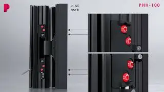 CONCEALED HINGE PHH-100 INSTALLATION GUIDE by PANIDIS S.A.