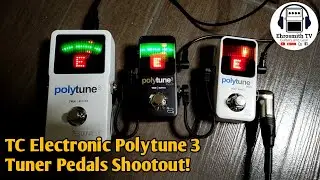 TC Electronic Polytune 3 Tuner Pedals Shootout!