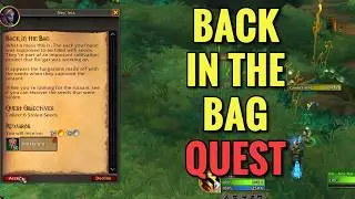 Back In The Bag Quest (WoW Midnight)