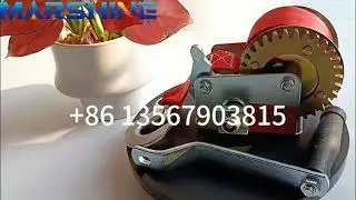 China Small Boat Trailers Wire Rope Hand Crank Winch #cable #manual #winch #boat #tools #wire #hand