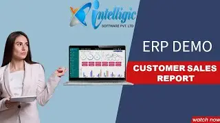 How to Add Customer sales report secuERP demo
