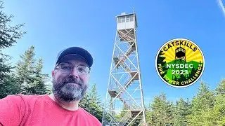 Hiking Balsam Lake Mountain Fire Tower - Catskills Fire Tower Challenge and Catskill 3500 Peak