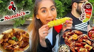NANDO'S CHICKEN AND WINGS MUKBANG!