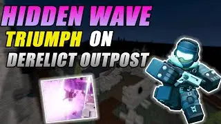 Hidden Wave Triumph On Derelict Outpost (Hardest Map In Tds) | Tower Defense Simulator