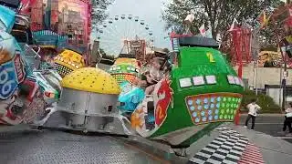 Break Dance Noack Auf der Gruga Kirmes in Essen