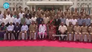 CM KCR Photo Shoot With IAS & IPS Officers || New Secretariat || Telangana Govt || iD