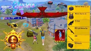 82KILLS!!😍 NEW BEST LOOT GAMEPLAY with AWM+GROZA🔥Pubg Mobile
