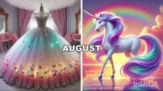,#Choose choose your birthday month unicorn#Please like this video and subscribe 🙏🏻💝🥺