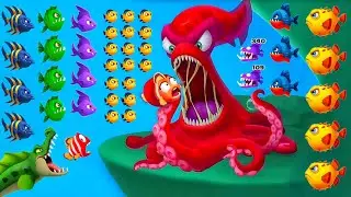 Fishdom 🐟 Monster Shark Extreme Attack 🔥 Fish Rescue from Monster Shark 🦈 Fishdom Ads Level 246
