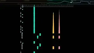 Testing a new GB music visualizer with Kay's Theme