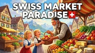 INSIDE ZURICH'S ICONIC B&Uuml;RKLIPLATZ MARKET | WHERE TO FIND REAL SWISS FOOD