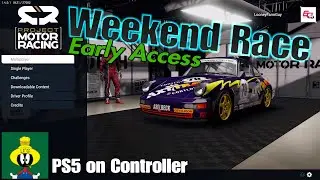 Project Motor Racing / Ранний доступ к Weekend Race на PS5 с контроллером