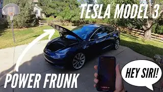 Tesla Model 3 POWER Frunk | Auto OPEN & CLOSE | Hansshow